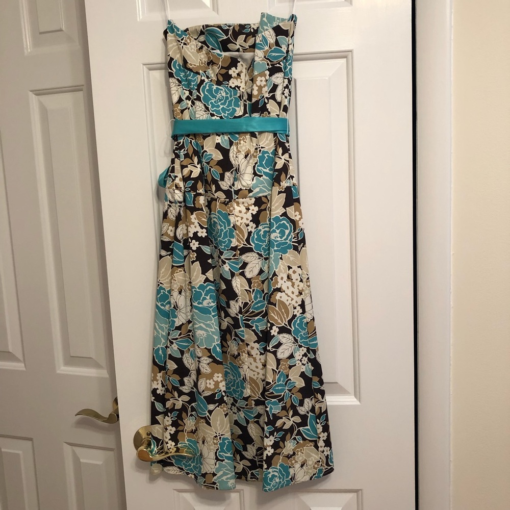 Roberto Klein Strapless Dress